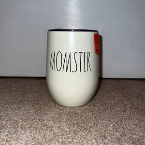 New Rae Dunn MOMSTER insulated stainless steel wine tumbler